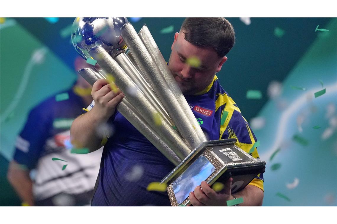 Ohne echte Gegner: Littler ist wieder Weltmeister.