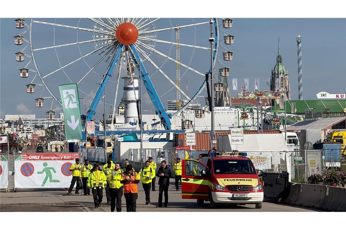 Bilder des Tages Oktoberfest in München bleibt nach Bombendrohung vorerst geschlossen.