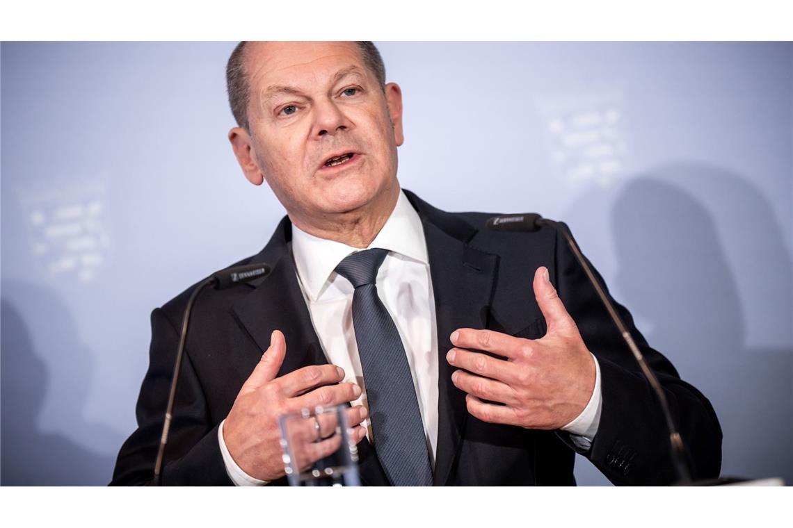Elf Zitate: Was die deutsche Politik 2024 bewegte Olaf Scholz möchte keine Taurus-Raketen an die Ukraine geben. (Archivbild)