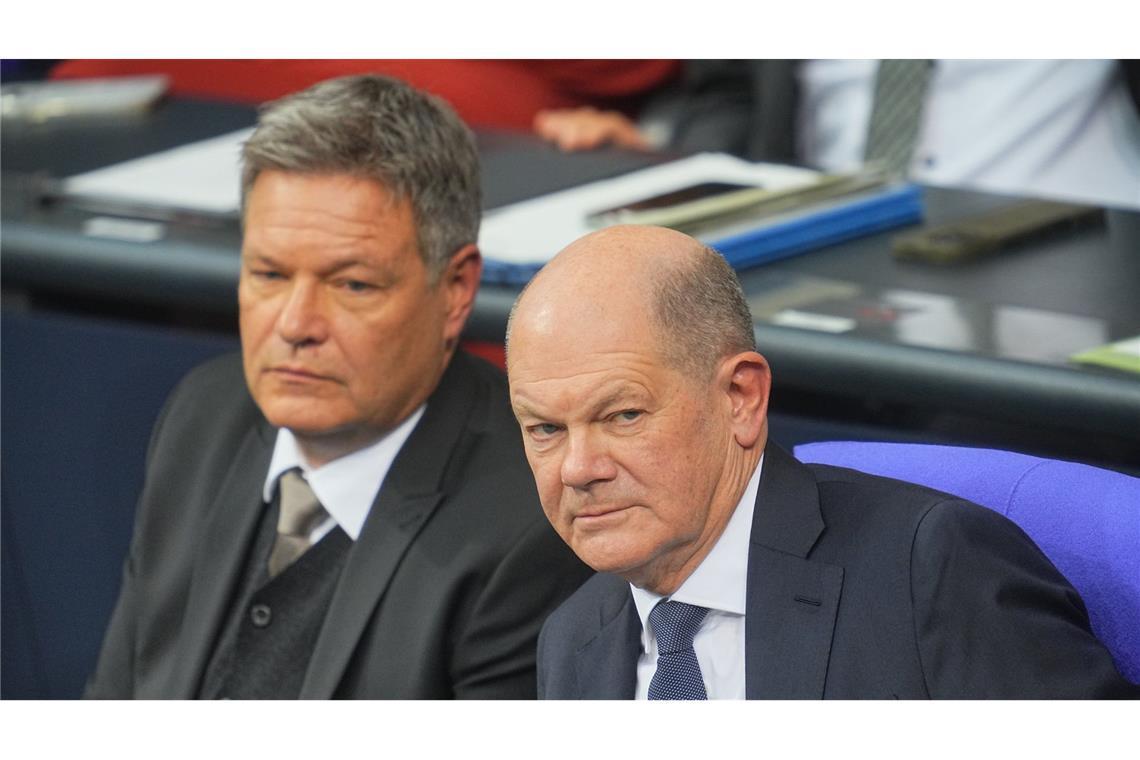 Wahlkampf pur in Debatte über Vertrauensfrage Olaf Scholz stellt am Montag die Vertrauensfrage.