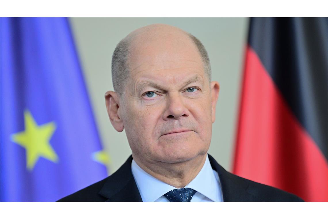 Scholz: Kiew kann sich auf Deutschland und Europa verlassen Olaf Scholz stellt sich an die Seite des ukrainischen Präsidenten Wolodymyr Selenskyj. (Archivbild)