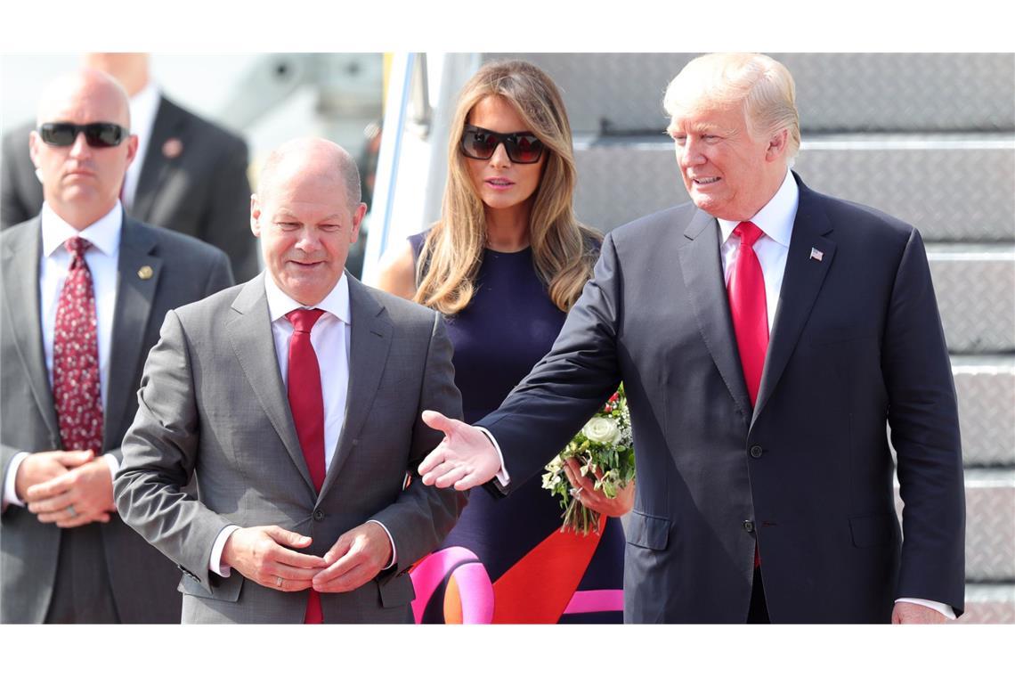 Scholz strebt Besuch bei Trump vor der Wahl an Olaf Scholz will Donald Trump nach seiner Amtseinführung besuchen. (Archivbild)