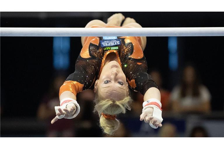 Olympia-Turnerin Janine Berger.