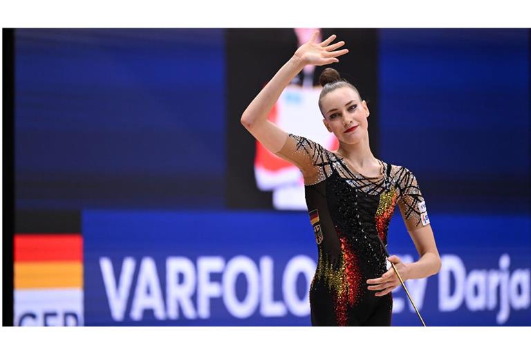 Olympiasiegerin Darja Varfolomeev holte Bronze bei der EM in der Rhythmischen Sportgymnastik.