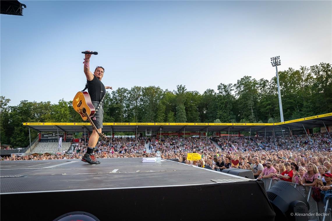 Open Air Konzert von  Andreas Gabalier in Großaspach