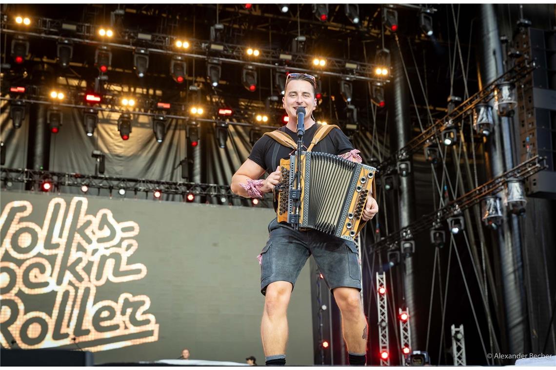 Open Air Konzert von  Andreas Gabalier in Großaspach