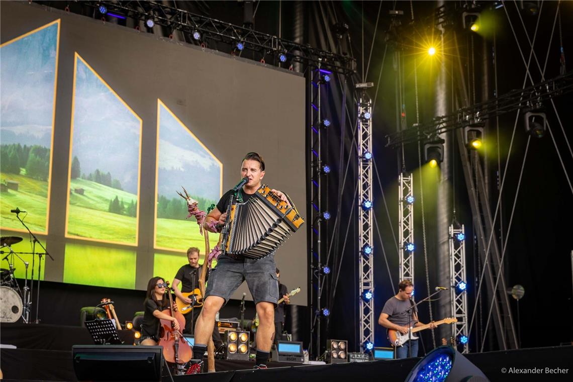 Open Air Konzert von  Andreas Gabalier in Großaspach