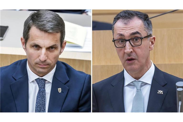 Oppositionsführer Martin Rothweiler (AfD) bezeichnete Ministerpräsident Cem Özdemir (Grüne) als „Illusionskünstler“.