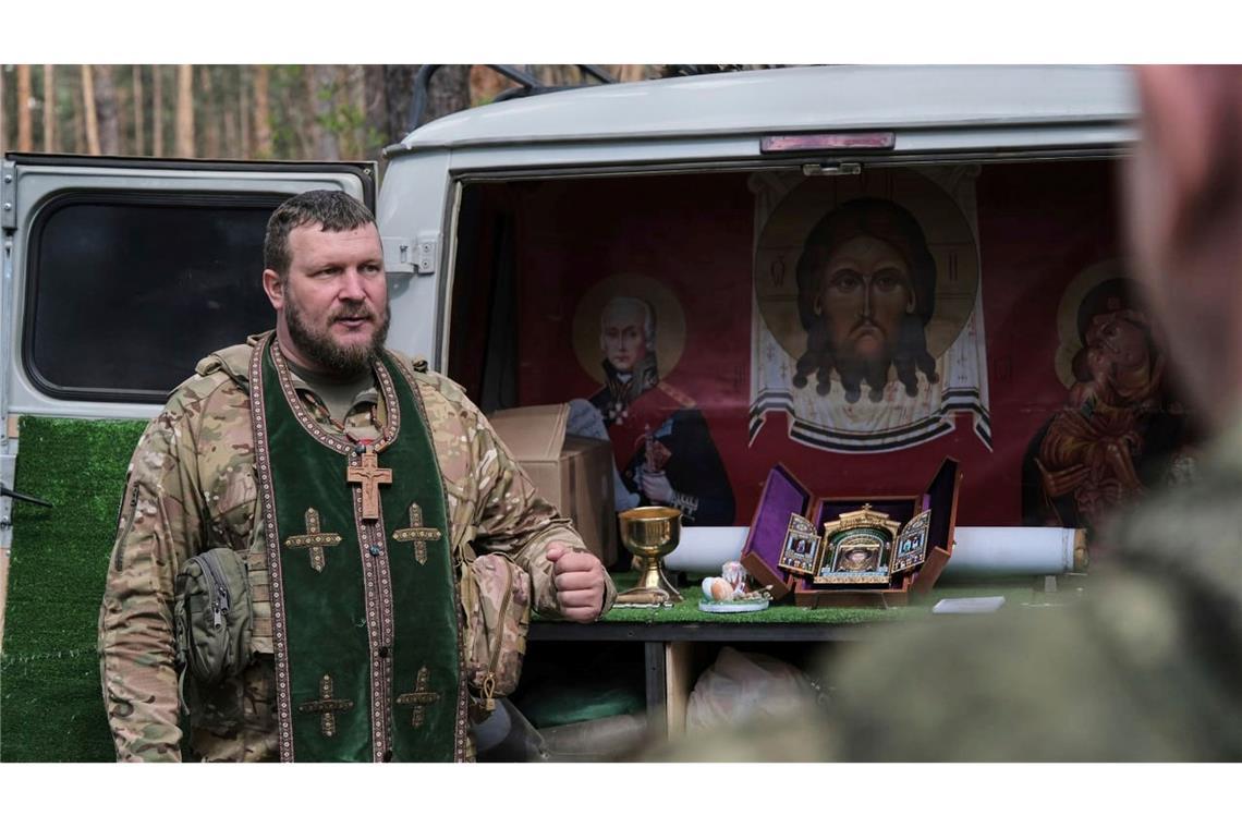 Bilder des Tages Orthodoxes Osterfest mitten im Krieg