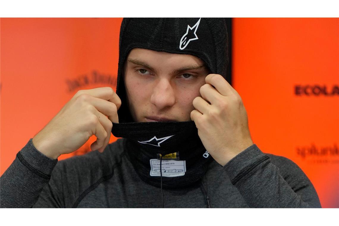 Oscar Piastri schwächelt, wirkt nervös.