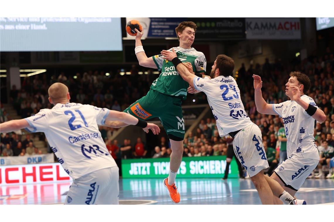 Oskar Sunnefeldt leistete sich zu viele Fehlwürfe.