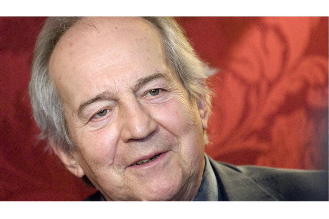 Österreichs Schauspiel-Legende ist gestorben Otto Schenk während eines Interviews in Wien (Archivbild)