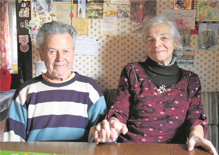 Otto und Helena Pfund lernten sich bei der Murrhardter Firma Gampper kennen. Ottos Charme und Offenheit beeindruckte die damals noch sehr junge Frau. Foto: E. Klaper