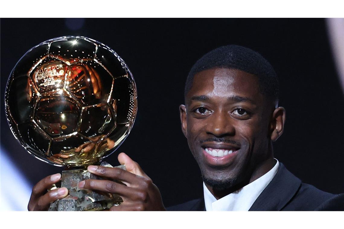 Ousmane Dembélé gewinnt den Ballon d’Or Ousmane Dembélé von Paris Saint-Germain hat erstmals den Ballon d’Or gewonnen.