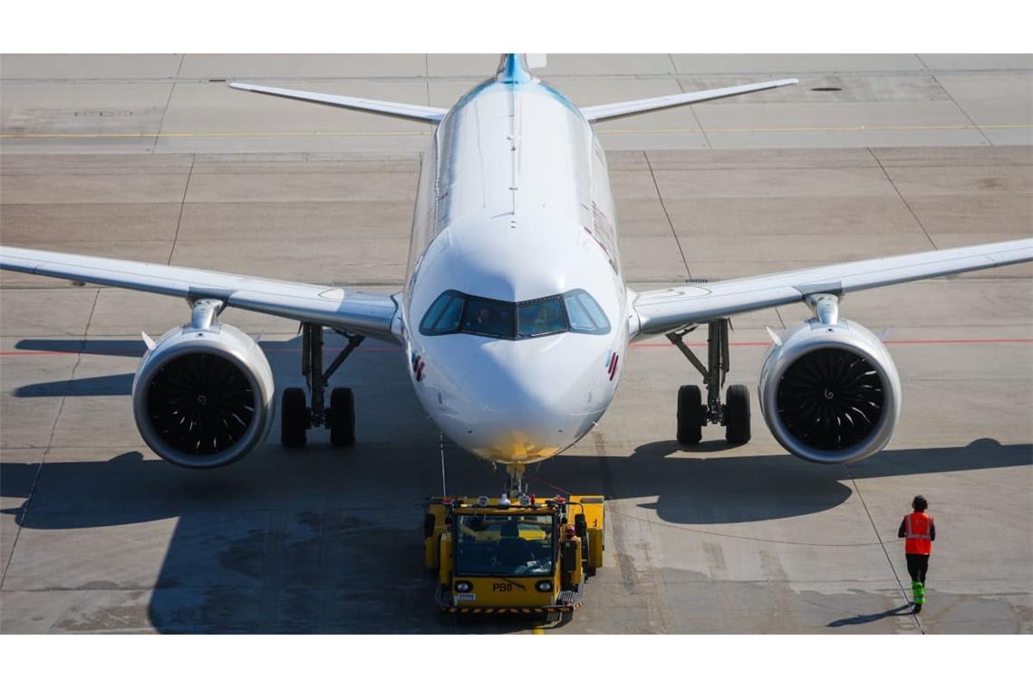 Panne bei Eurowings (Symbolbild/Archiv).