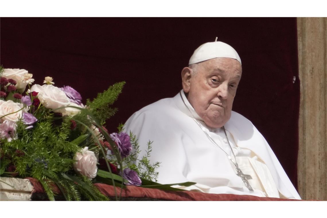 Papst Franziskus ist tot Papst Franziskus ist im Alter von 88 Jahren gestorben.
