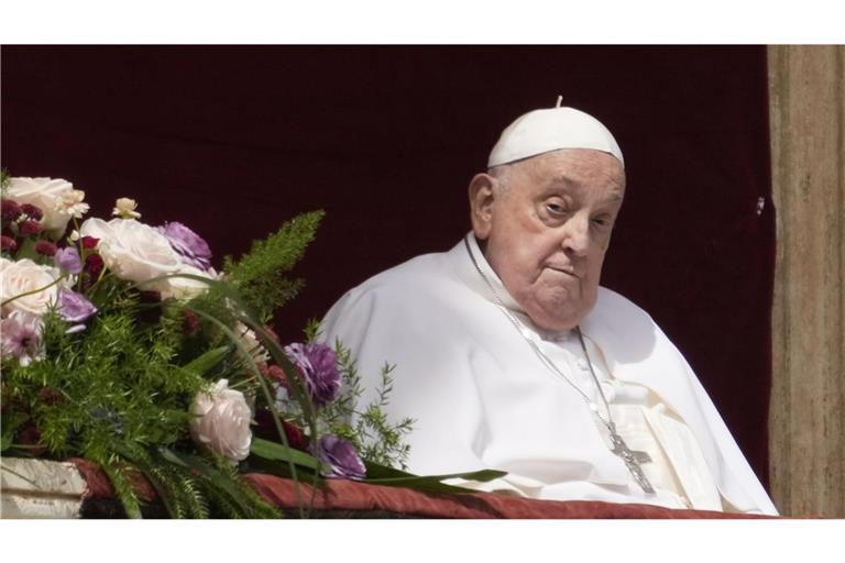 Papst Franziskus ist im Alter von 88 Jahren gestorben.