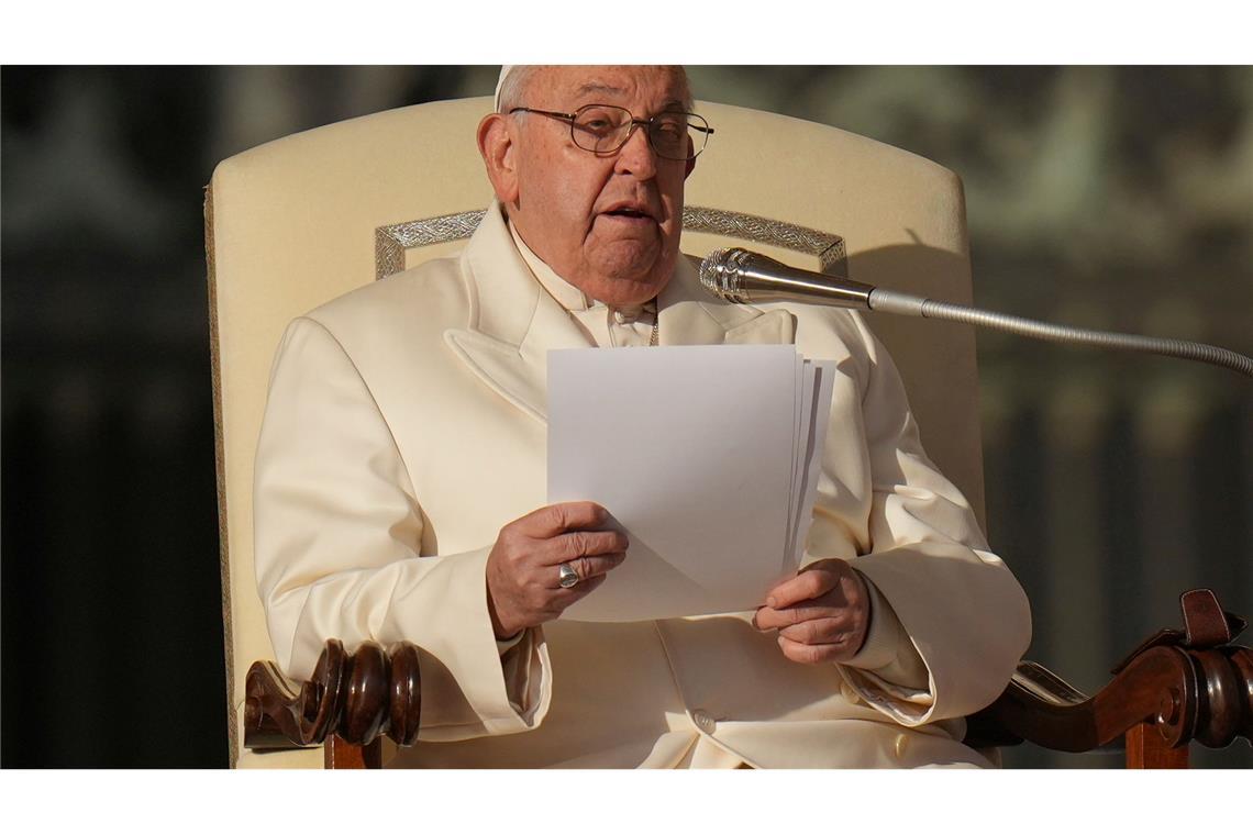 Kurden rechnen mit türkischem Angriff in Nordsyrien Papst Franziskus spricht von "Grausamkeit" in Gaza. (Archivbild)