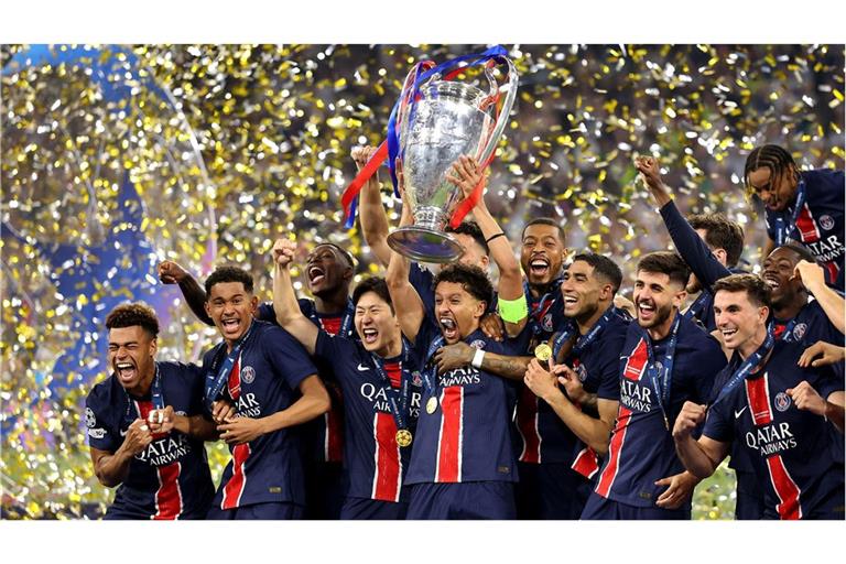 Paris Saint-Germain hat die Champions League gewonnen. Bei einem Empfang in Paris kommt es zu Ausschreitungen.