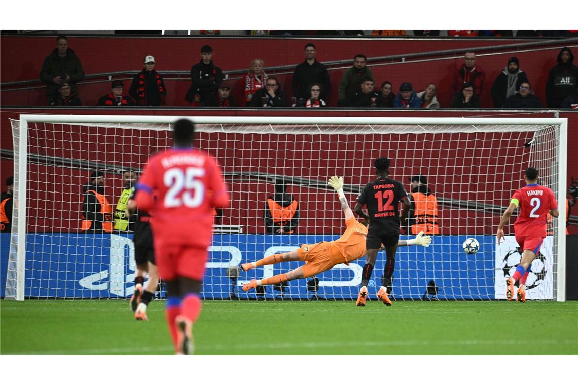 Paris zeigte sich eiskalt vor dem Tor.