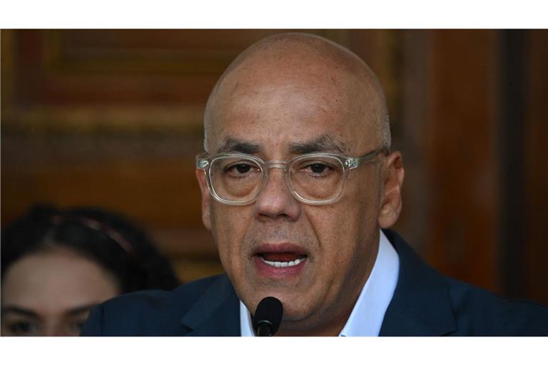 Parlamentspräsident Jorge Rodríguez spricht von einer Friedensgeste.