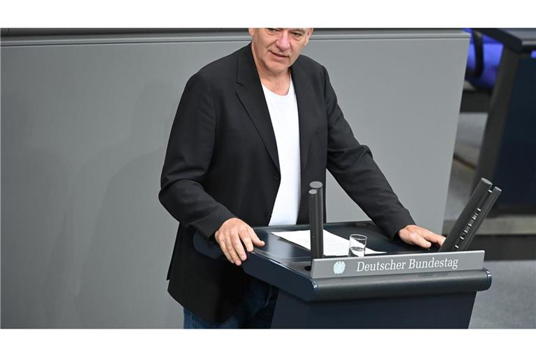 Parteichef van Aken pocht auf ein Mitspracherecht der Linksfraktion. (Archivbild)