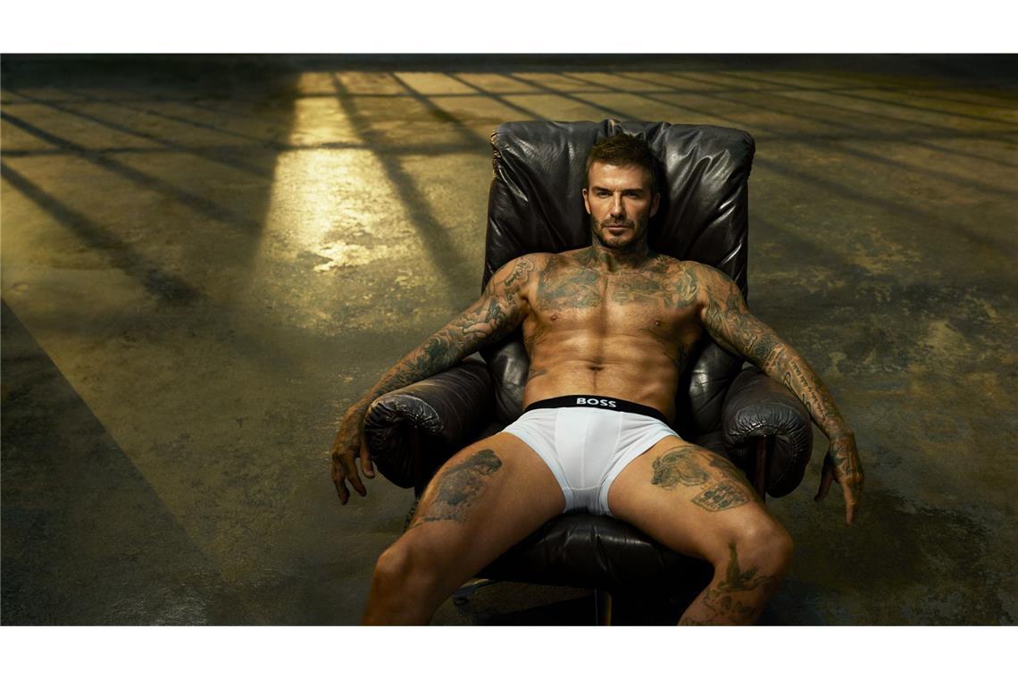 Hugo Boss will ein bisschen mehr Beckham sein Partnerschaft mit Schlüpfer: David Beckham und Hugo Boss gehen für einige Jahre gemeinsame Wege, auch mit einer Boss-Unterwäschekollektion.