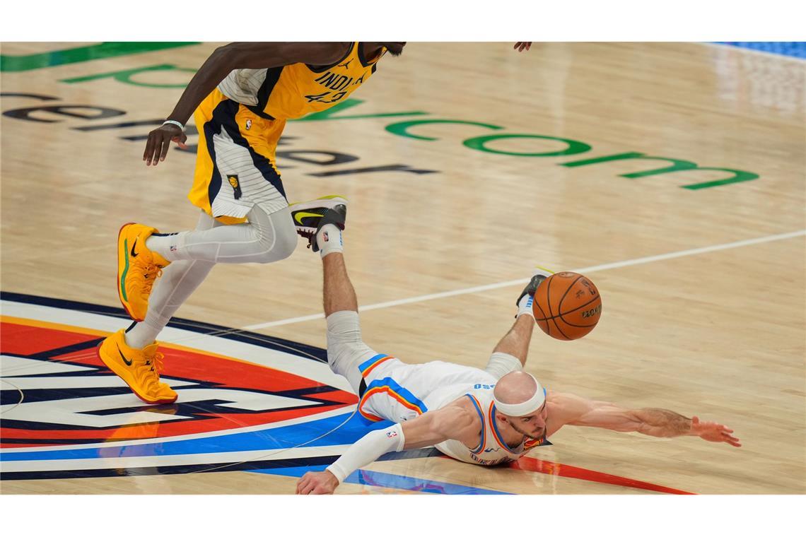 Das ultimative Spiel: Wichtiges zu Game 7 in den NBA-Finals Pascal Siakam (links) und Alex Caruso sind die beiden einzigen Spieler, die schon mal NBA-Champion waren.