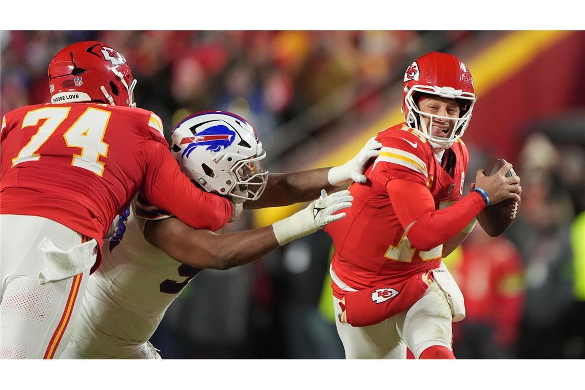 Chiefs können NFL-Geschichte schreiben: Wieder im Super Bowl Patrick Mahomes hat die Kansas City Chiefs erneut in den Super Bowl geführt