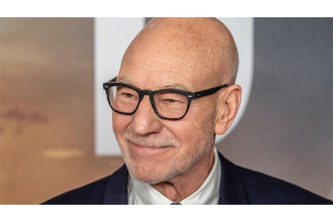 Patrick Stewart, Schauspieler aus Großbritannien, kommt zum «Star Trek: Picard»-Event in den Zoo Palast. (zu dpa: «Fans und Wegbegleiter trauern um Sir Patrick Stewart»)