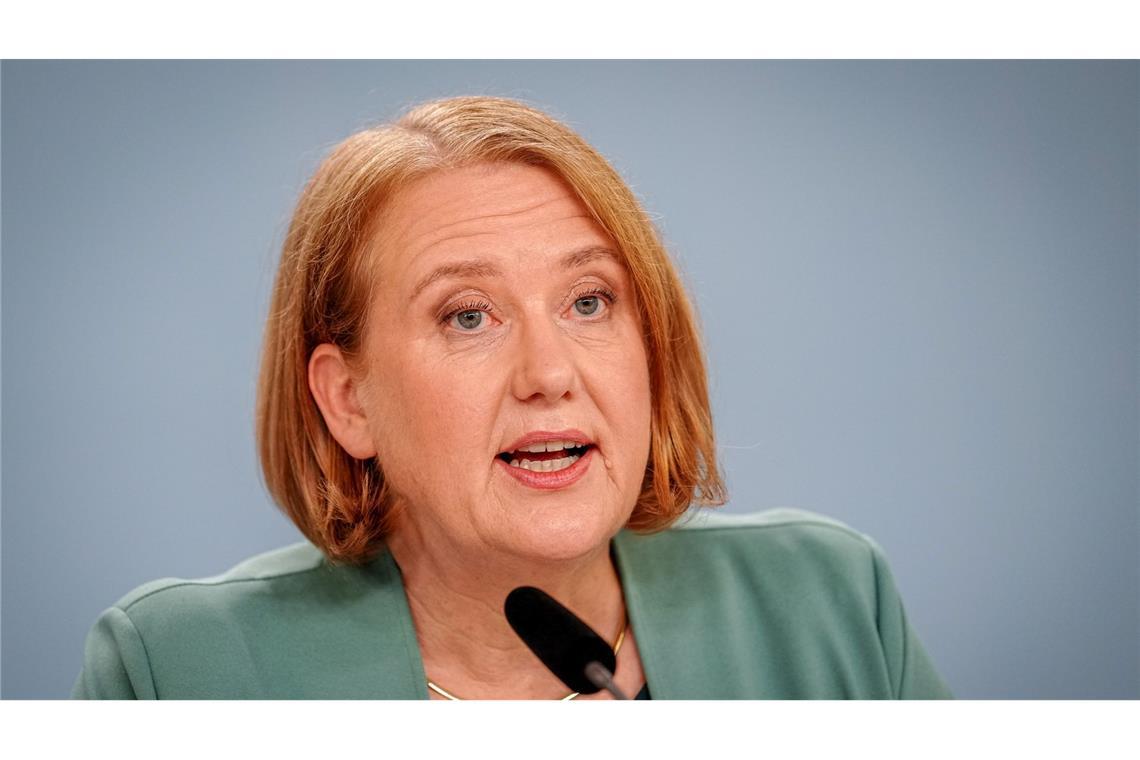 Merz: SPD, Grüne und FDP sollen Mehrheit mit AfD verhindern Paus glaubt, dass die Merz-Union scharf rechts abbiege. (Archivbild)