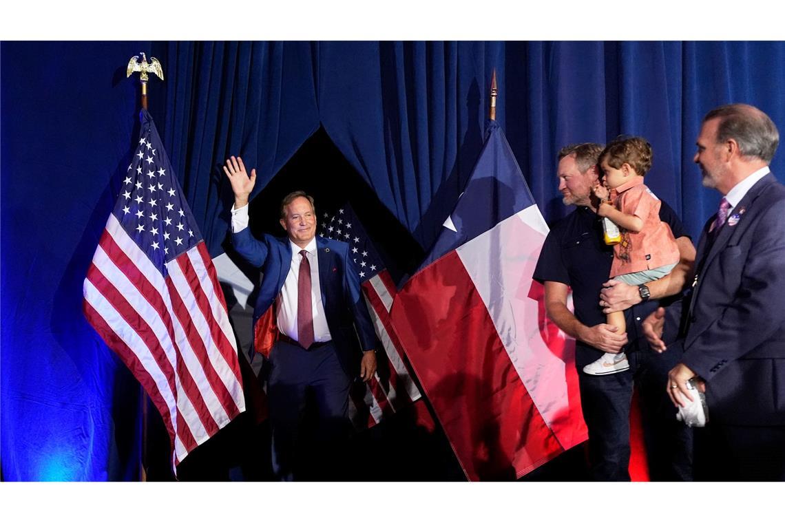 Paxton gewinnt Vorwahl in Texas.