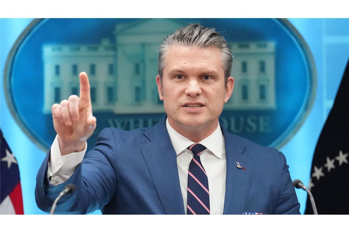 Pentagon-Chef Hegseth ordnet den Abzug von rund 5.000 Soldaten aus Deutschland an. (Archivbild)