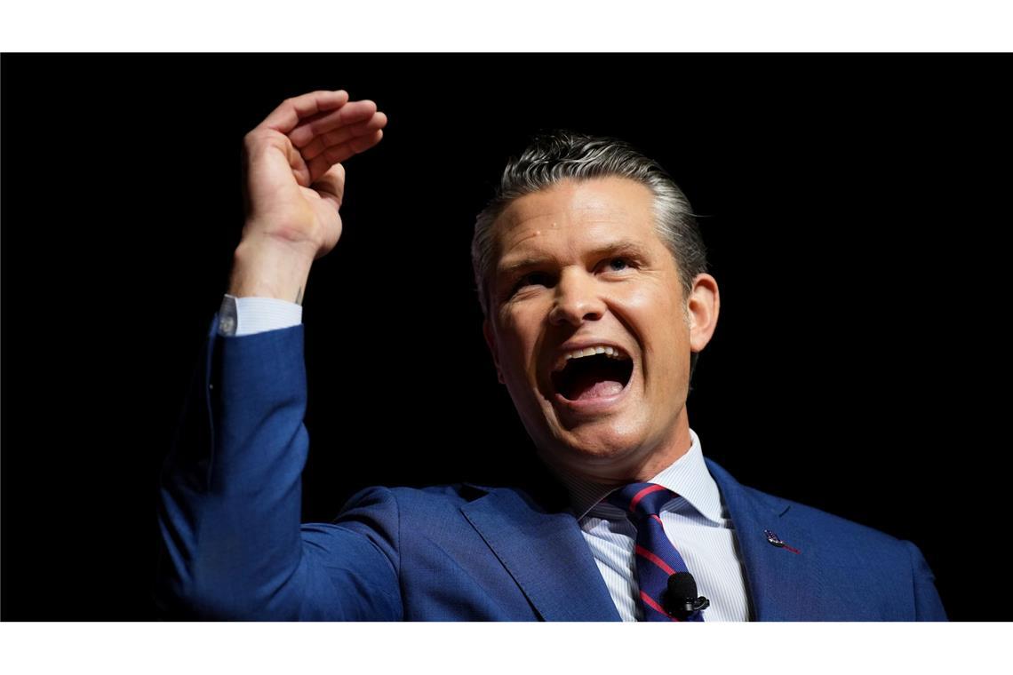 Pentagon-Chef Pete Hegseth vergleicht Drogenkartelle mit der Terrororganisation Al-Kaida. (Archivbild)