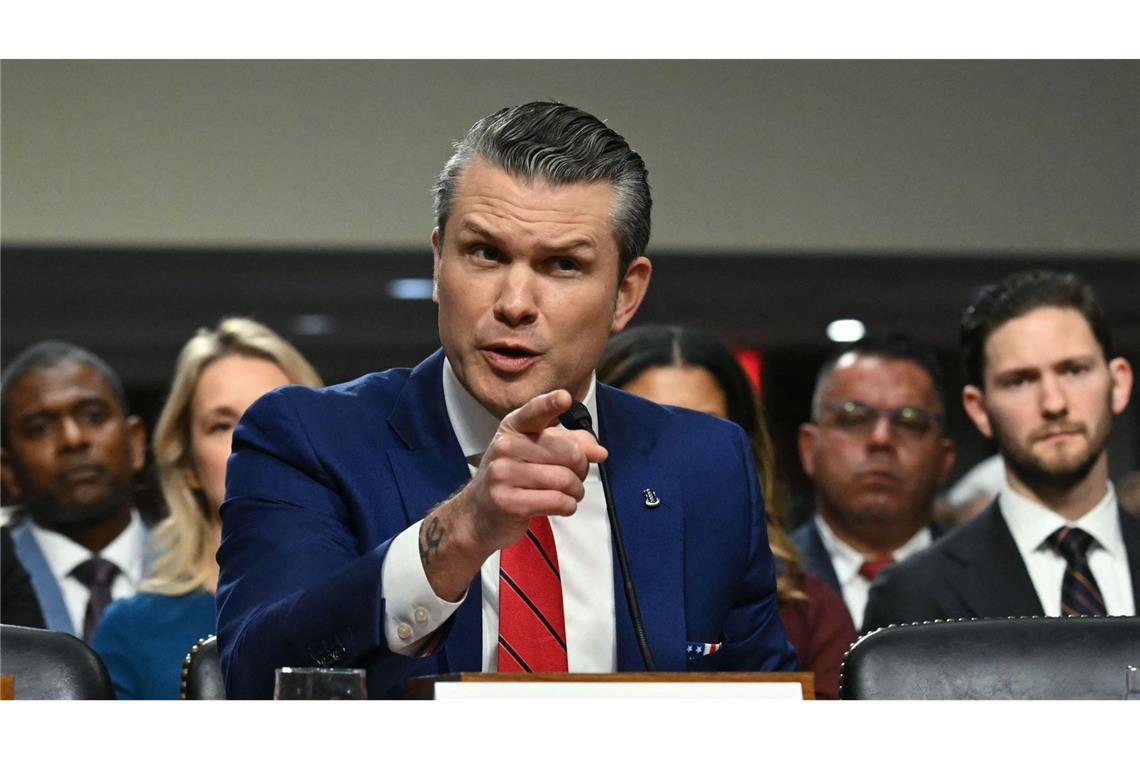 Früherer TV-Moderator wird Trumps Verteidigungsminister Pete Hegseth, der frühere TV-Moderator, wird Verteidigungsminister unter Donald Trump. (Archivbild)