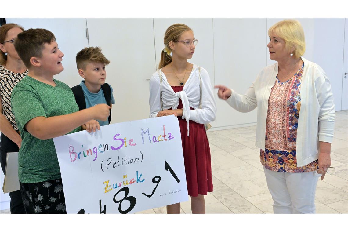 Petition für Rückholung einer Familie.