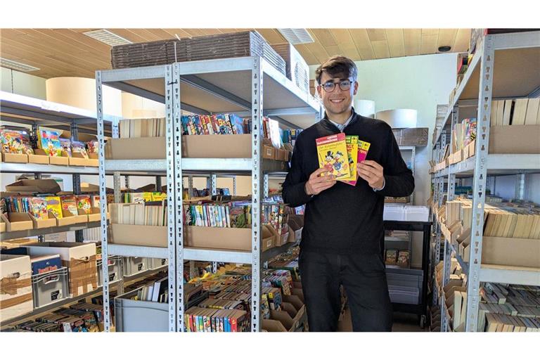 Philip Ehinger, der Gründer von secondcomic