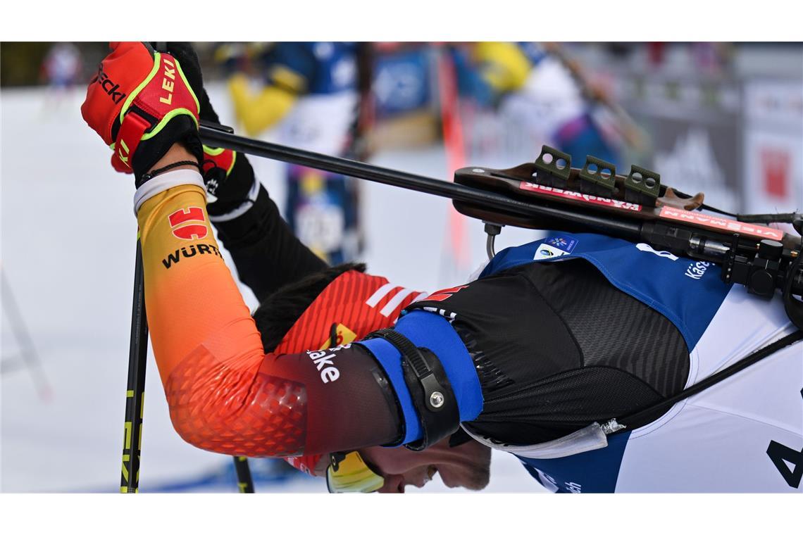Weltspitze außer Reichweite: Männer-Debakel bei Biathlon-WM Philipp Horn war noch der Beste in der Verfolgung.