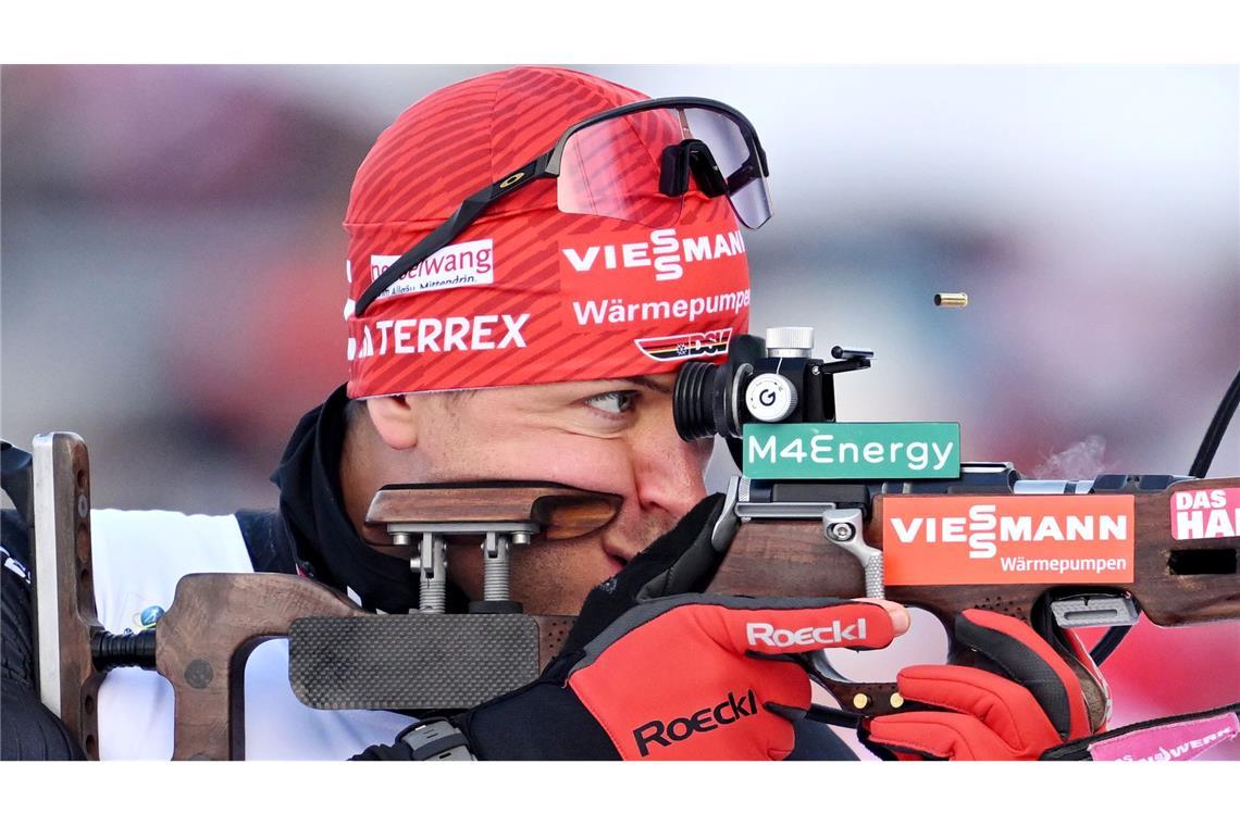 Die Biathleten und "das Problem zwischen den Ohren" Philipp Nawrath will sich in Antholz steigern.