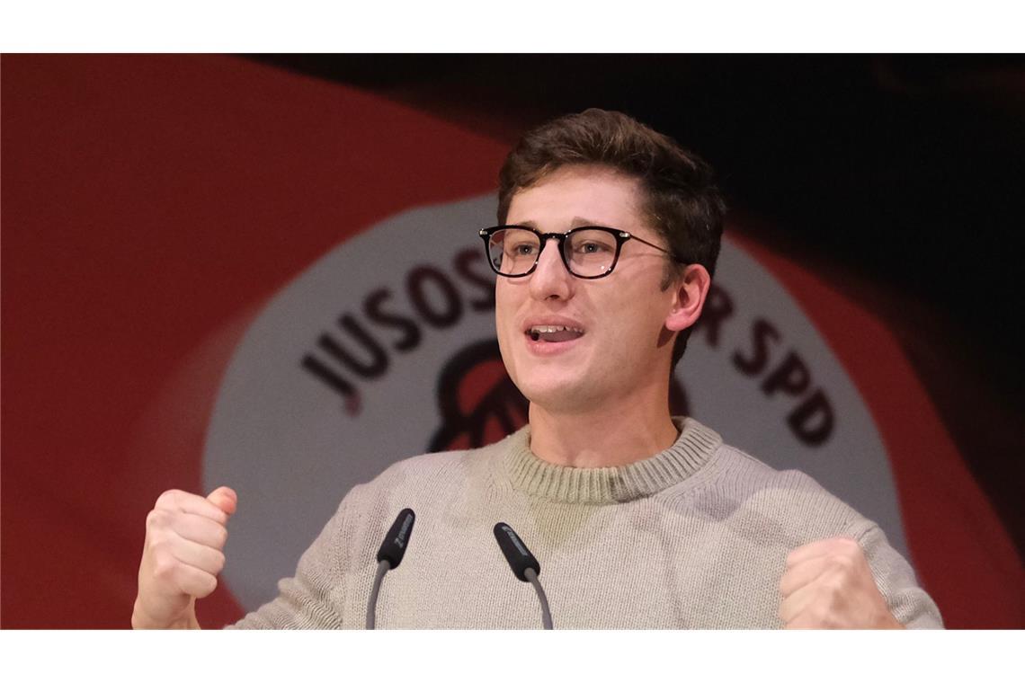 Juso-Führung sagt Nein zu Koalitionsvertrag Philipp Türmer, Bundesvorsitzender der Jungsozialisten (Jusos): Die Parteijugend positioniert sich klar gegen den Koalitionsvertrag (Archivfoto)