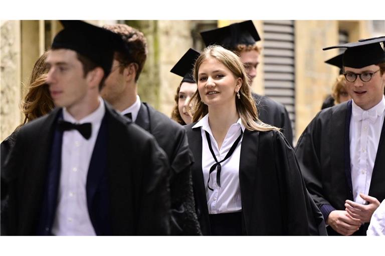 Planmäßig würde die belgische Kronprinzessin Elisabeth ihr Masterstudium im Mai 2026 beenden. (Archivbild)