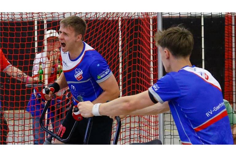 Platz drei beim Final-Five-Turnier: Simon Becker (li.) und Jannes Müller (re.) können mit der Konkurrenz absolut mithalten.