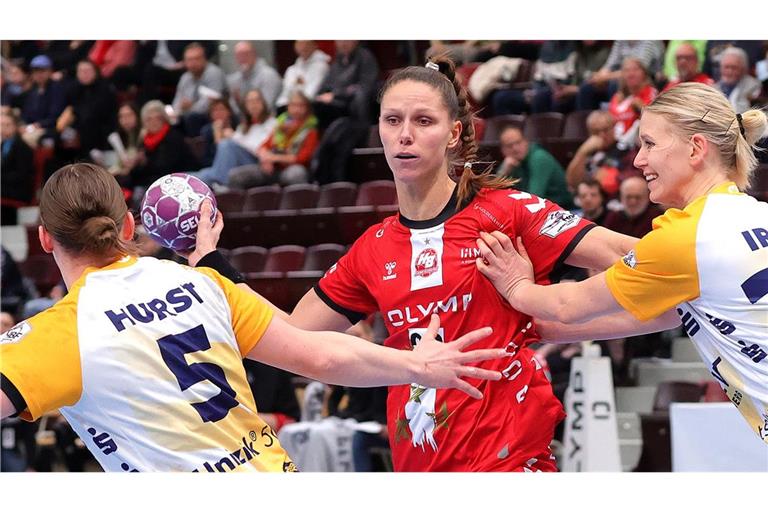 Plötzlich wirtschaftlich in Bedrängnis: Das Handball-Spitzenteam von HB Ludwigsburg.