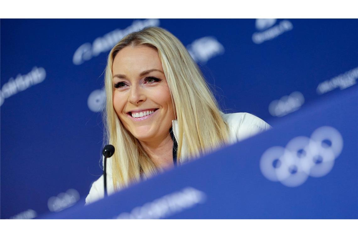 Plüschtier-Spende für Kinder: Lindsey Vonn verabschiedete sich mit einer kleinen Geste aus der Klinik. (Archivfoto)