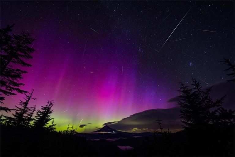 Polarlichter in Deutschland: Kann man heute Nacht wieder Nordlichter sehen? (Symbolbild)