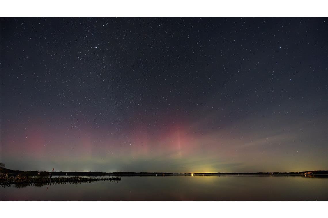 Polarlichter über Niedersachsen