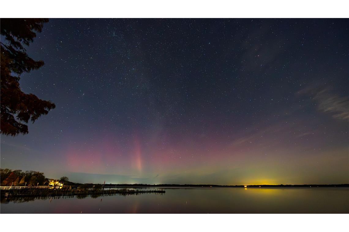 Polarlichter über Niedersachsen