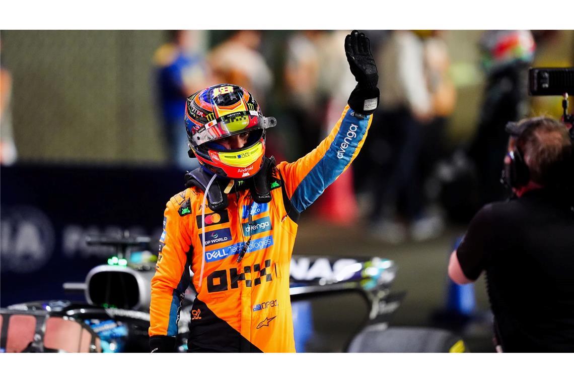 Pole für den Sprint, Sieg im Sprint, Pole für den Großen Preis - es läuft wieder bei Piastri.