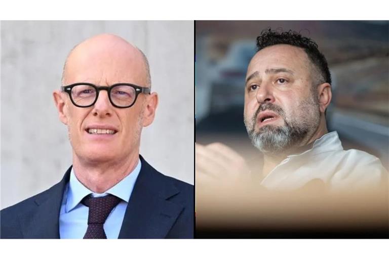 Porsche-Chef Michael Leiters (li) und Betriebsratschef Ibrahim Aslan (re) haben sich bereits im Sommer auf ein umfasendes Spar- und Zukunftspaket geeinigt.