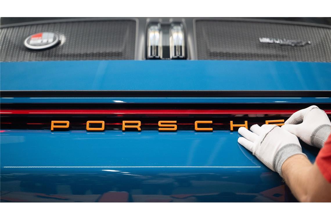 Gewinn von Porsche bricht um 30 Prozent ein Porsche verzeichnet 2024 einen Gewinnrückgang von 30,3 Prozent. (Archivbild)